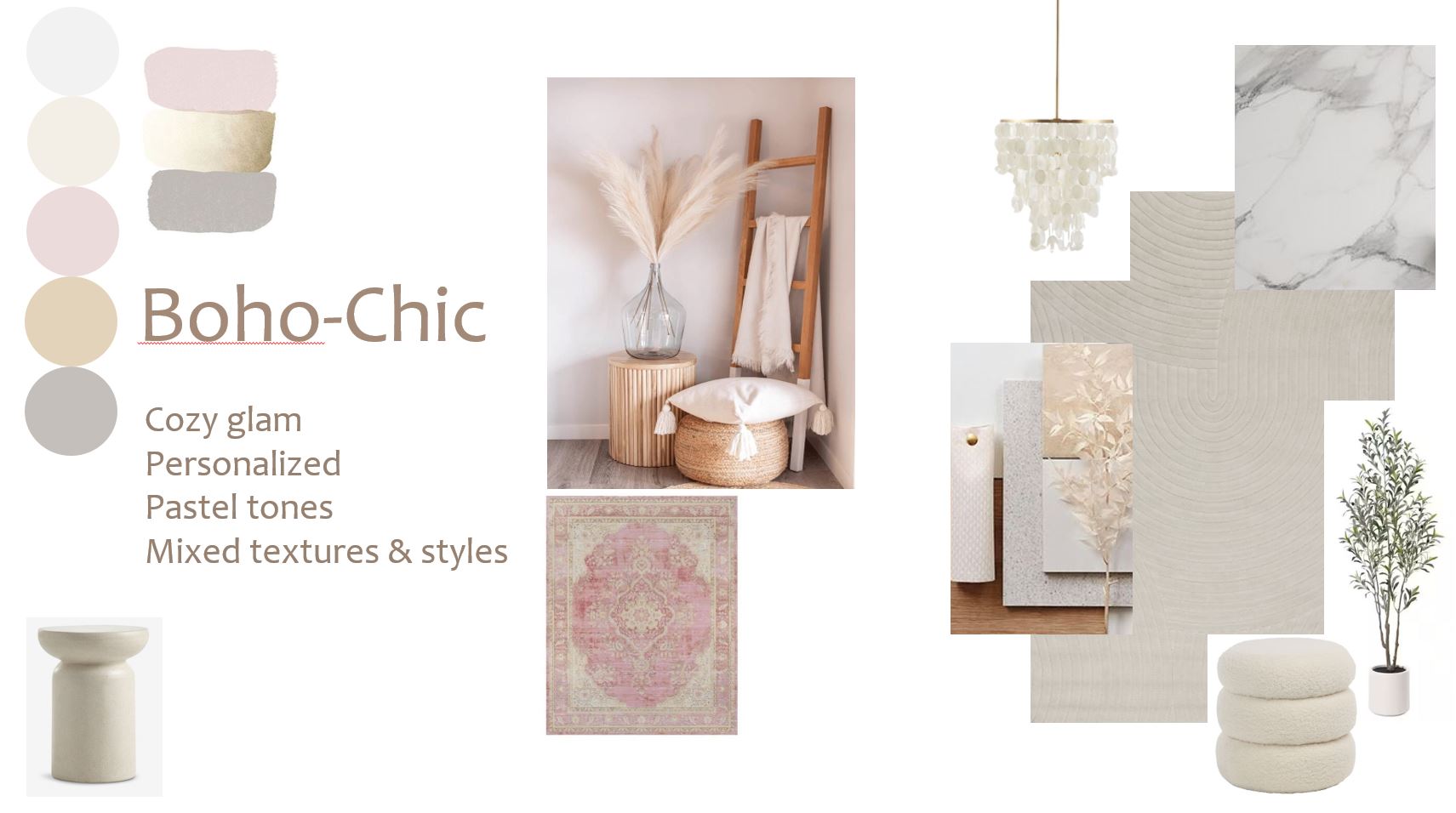 Boho-Chic Apartment — Boho-Chic mood board